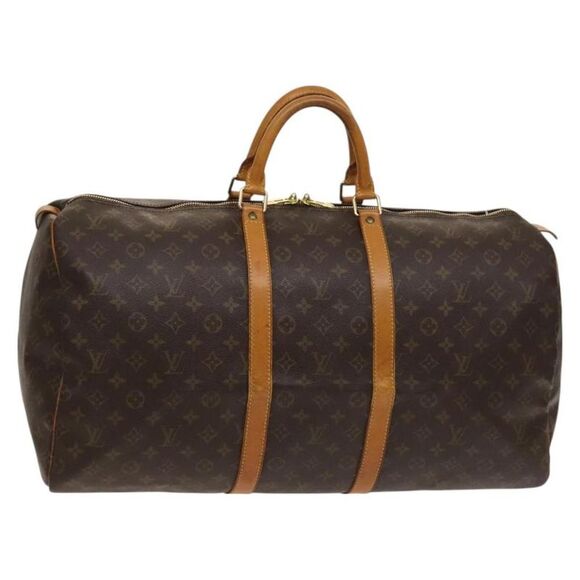 Pre Loved louis vuitton Unisex Camel Travel Bags - Picture 1 of 8